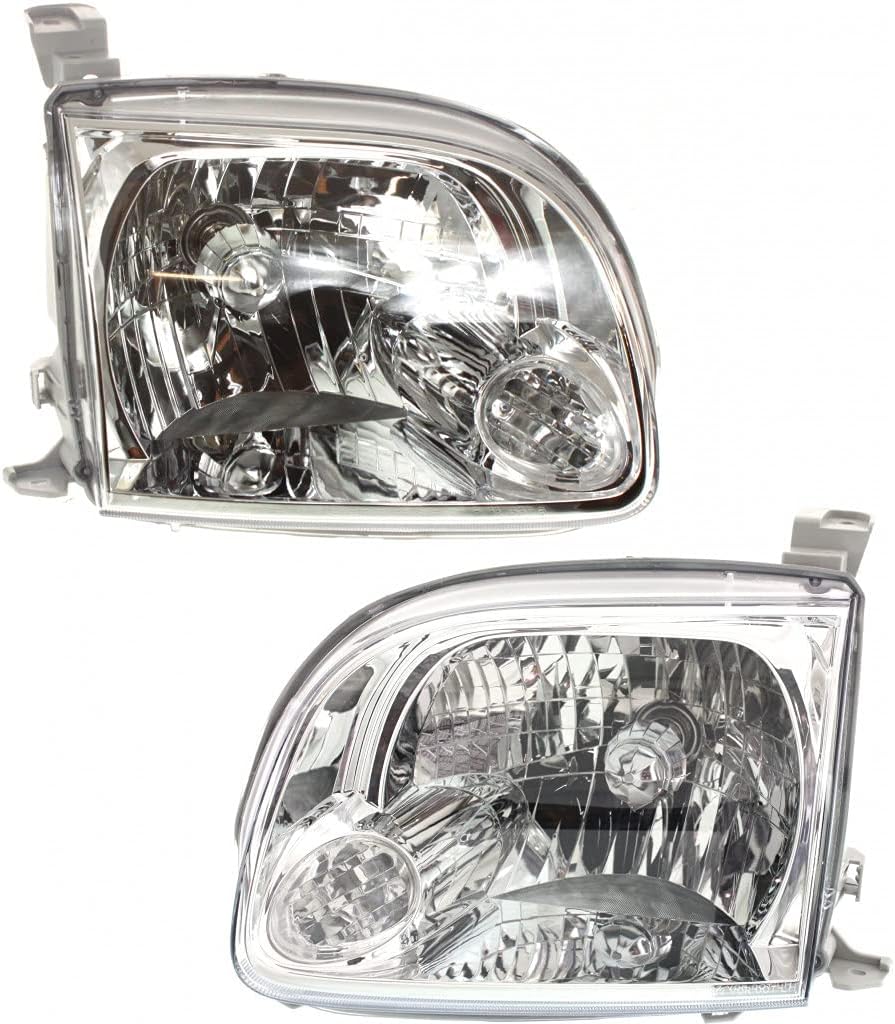 Headlight Assembly Pair with Bulbs P799