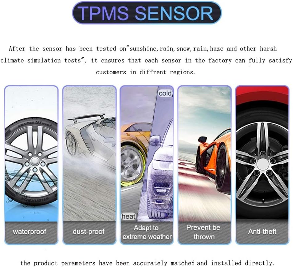 RV TPMS Tire Pressure Monitoring System for 4-6 Tires E63163