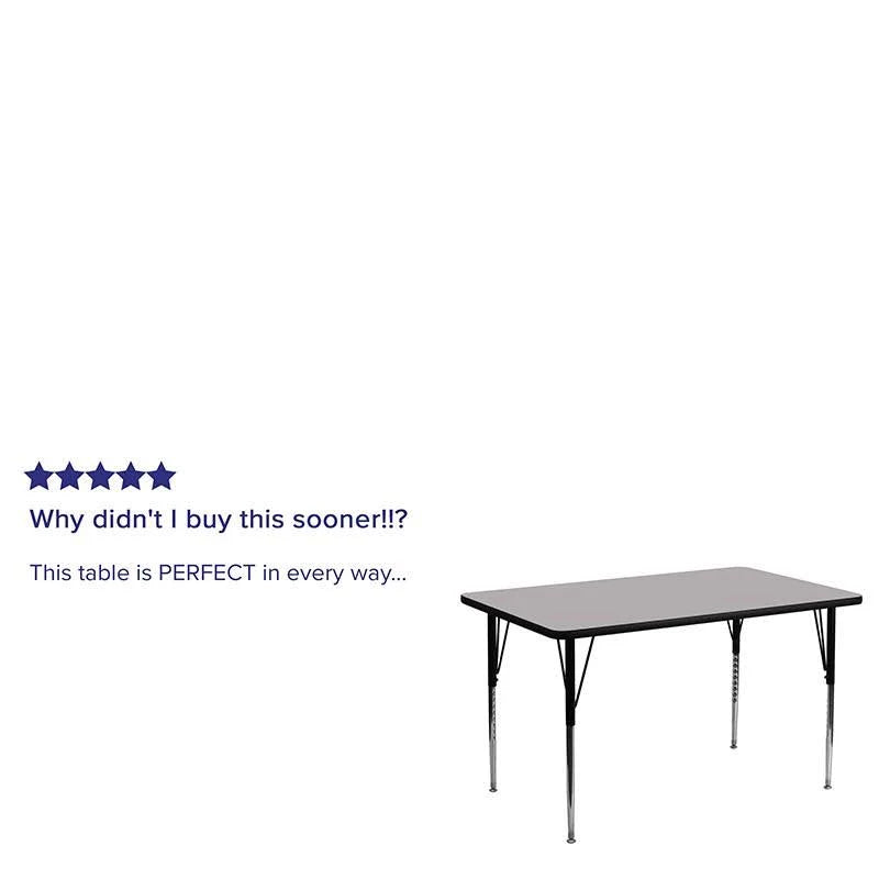 Red Thermal Laminate Activity Table A657020