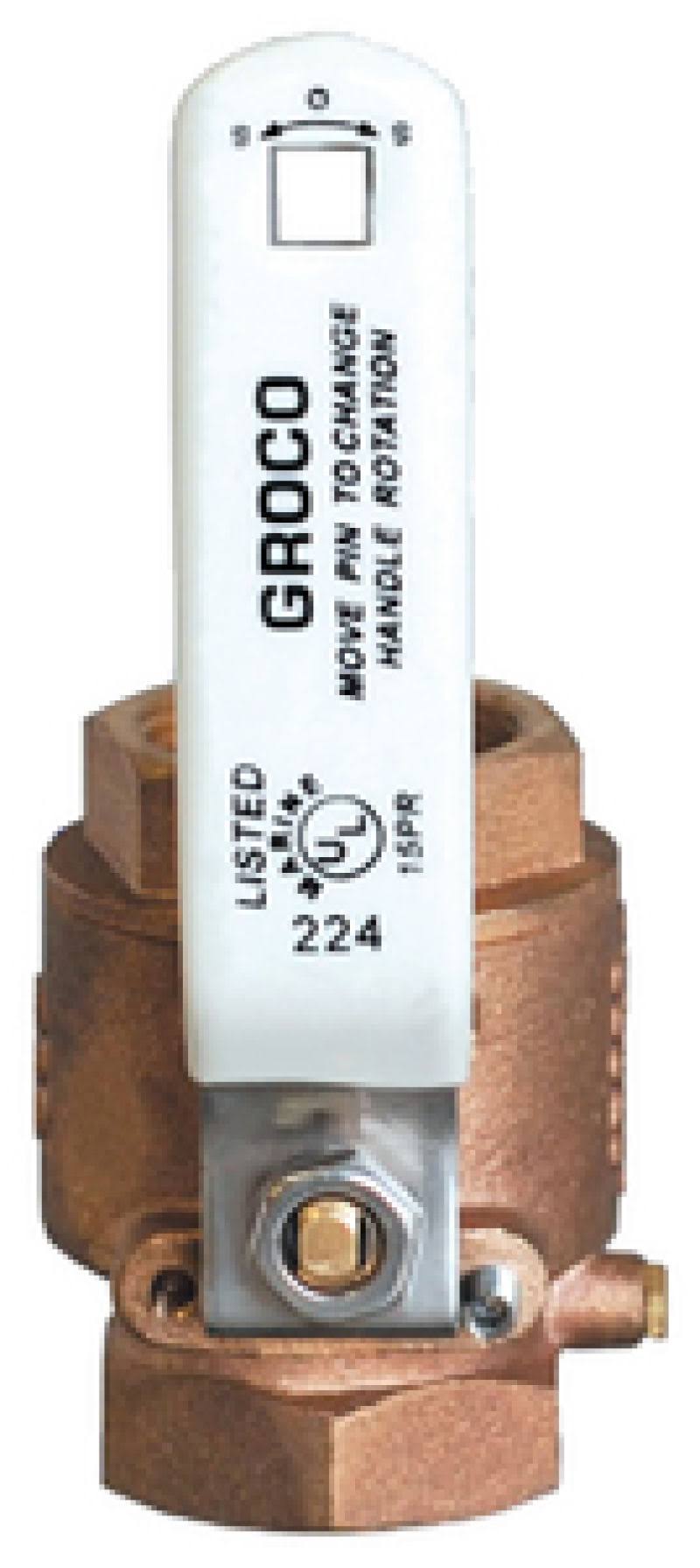 Bronze Full-Flow In-Line Ball Valve W2894