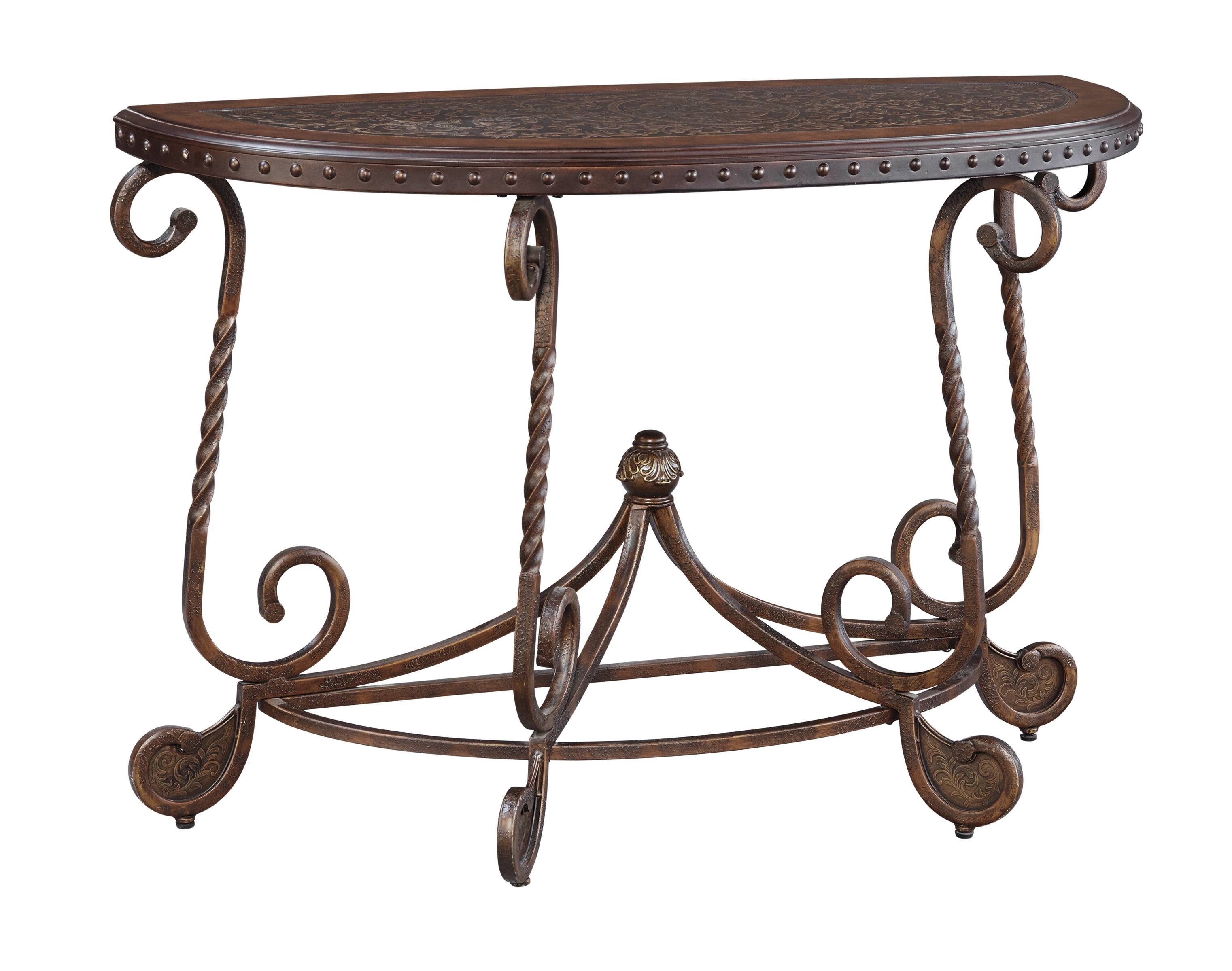 Dark Brown Sofa Table L229366