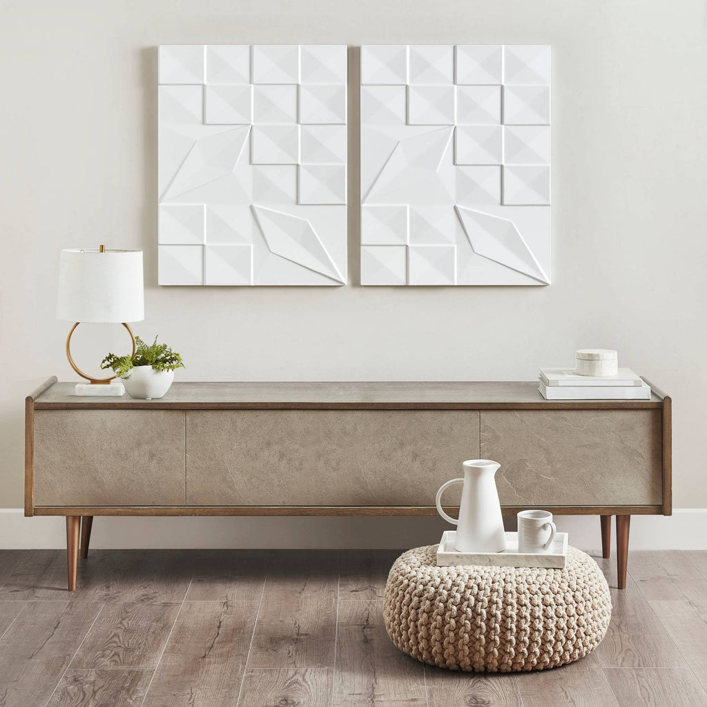Carved Wall Panel 2 Piece Set C864185