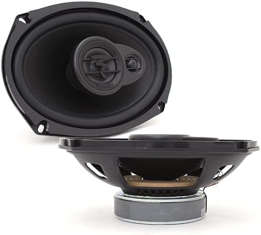 6" x 9" 80W RMS 3-Way 4 Ohm Coaxial Speakers Q945699