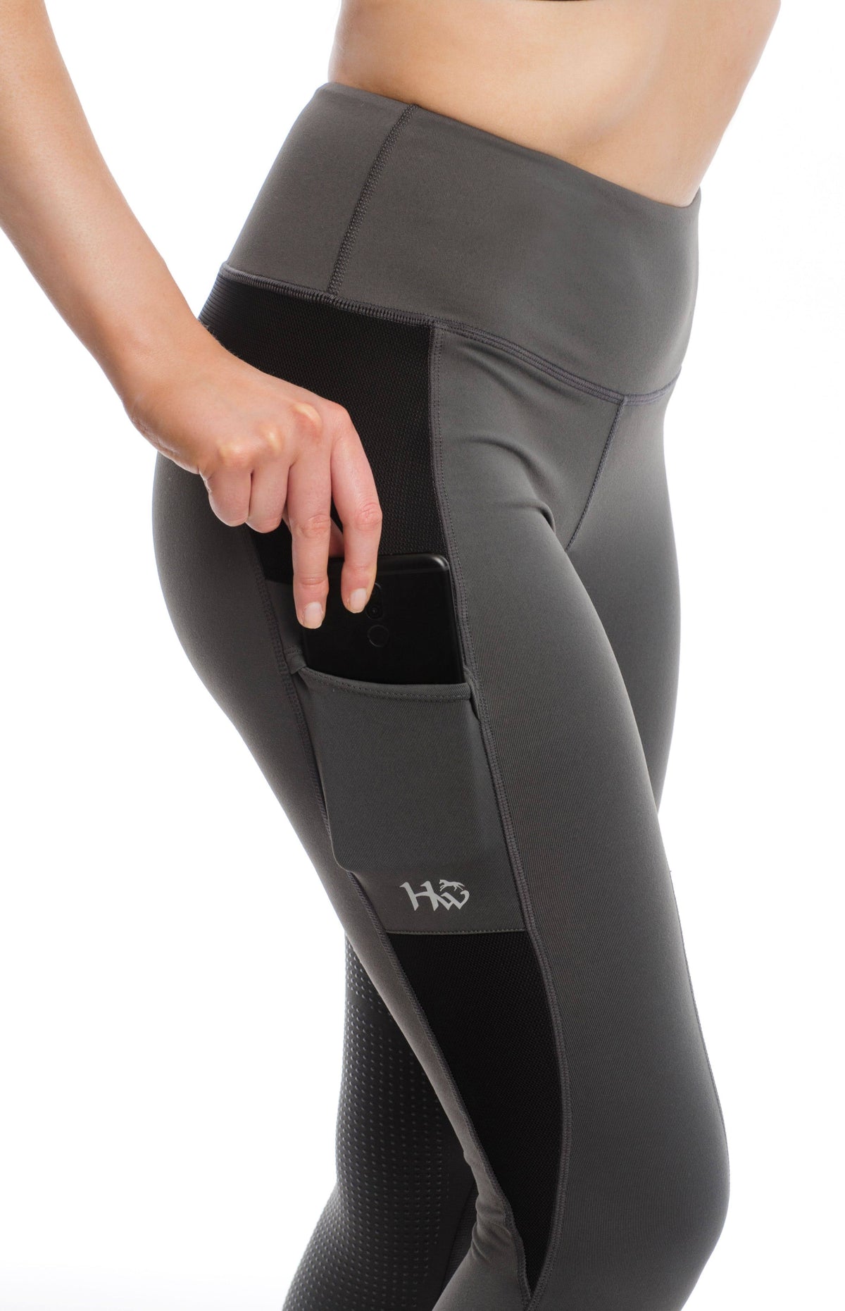 Charcoal Riding Tights I850
