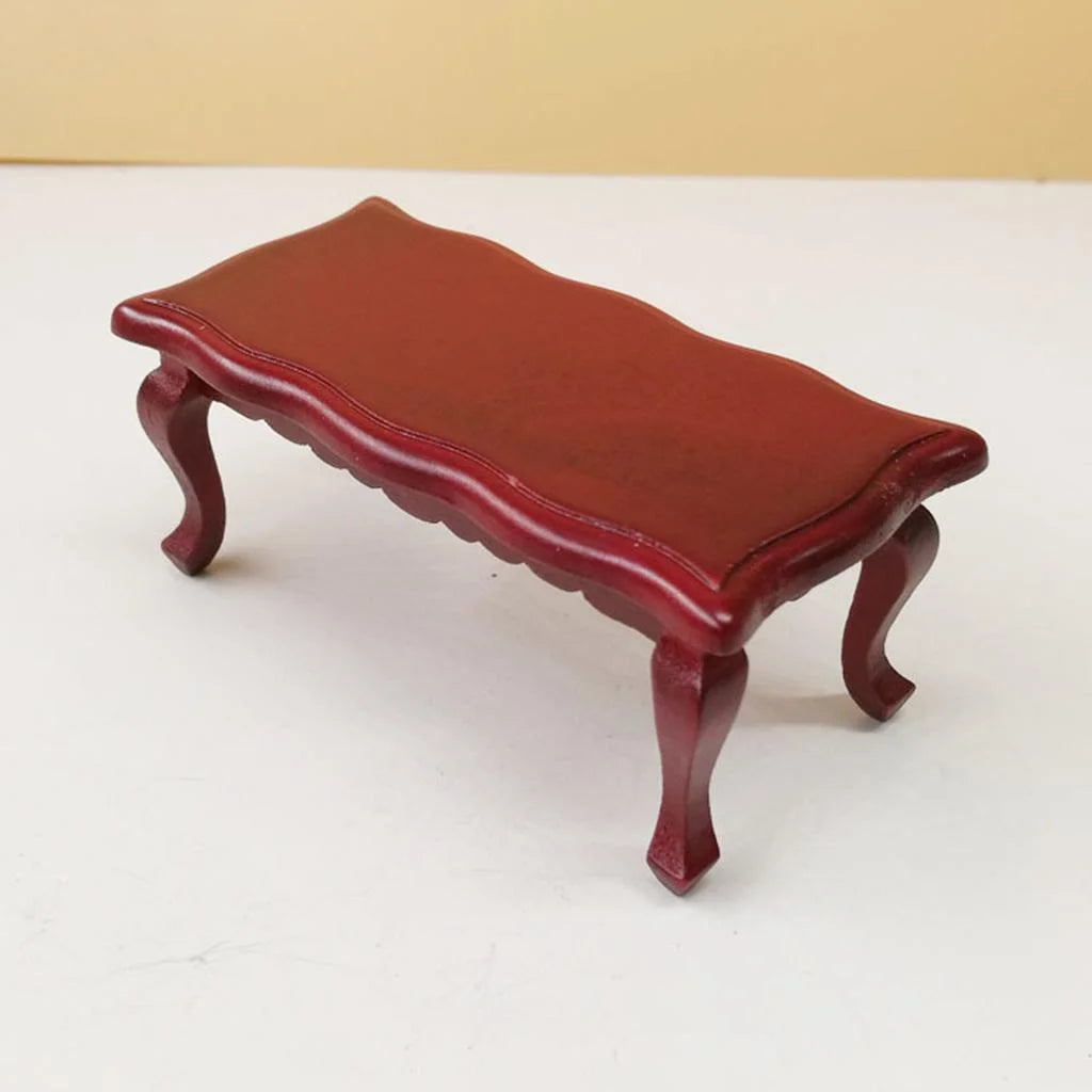 Walnut Tea Table Miniature Dollhouse Furniture E2364