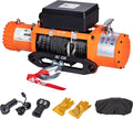 13000 lb 12V Electric Winch Kit with 85ft Synthetic Rope O61716