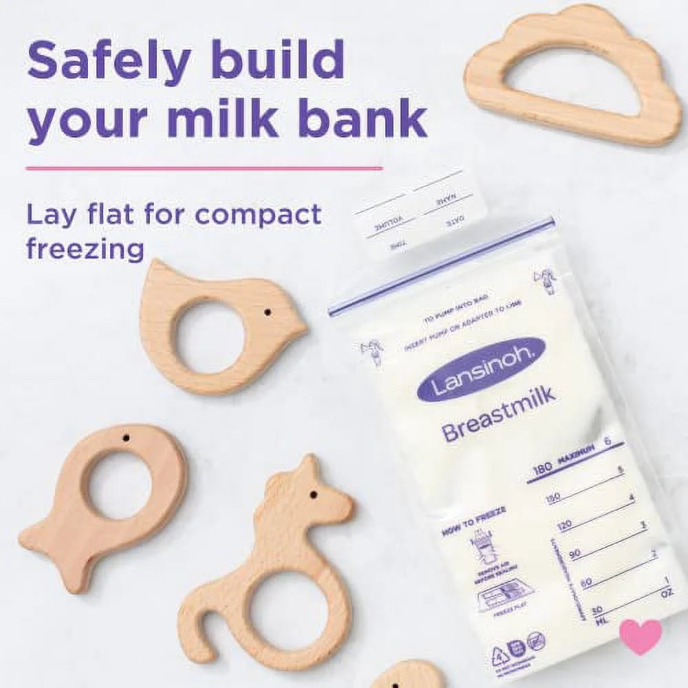 100 Count Breastmilk Storage Bags T1096