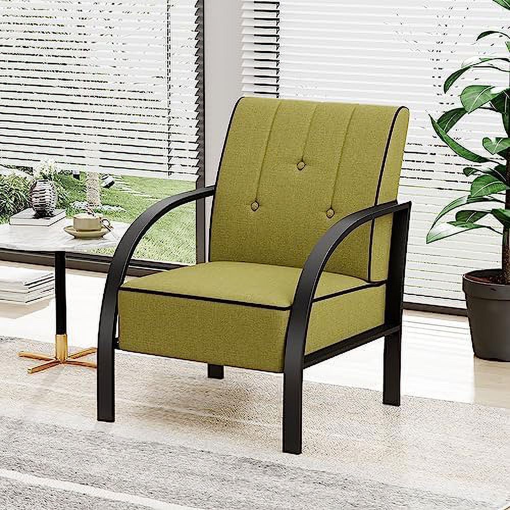 Green Upholstered Accent Chair B3365