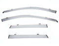 Side Window Visors with Chrome Trim for Subaru Outback Z394