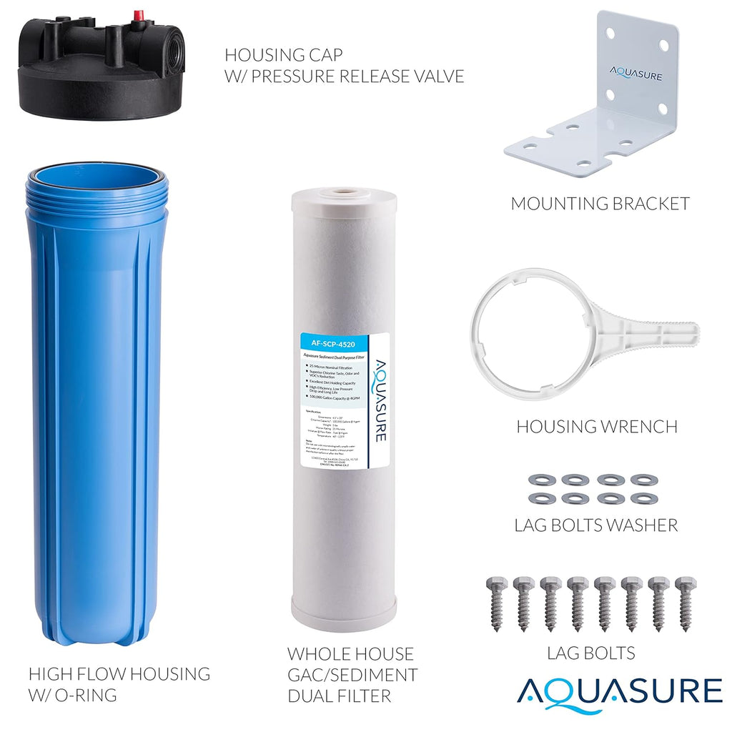 20 x 4.5 Whole House Water Treatment System Y322