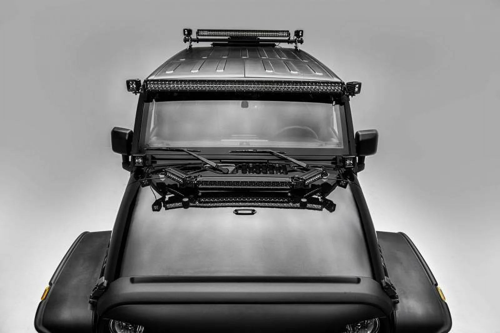 A Pillar Roof Single Bar 52" Mounts Straight W571154