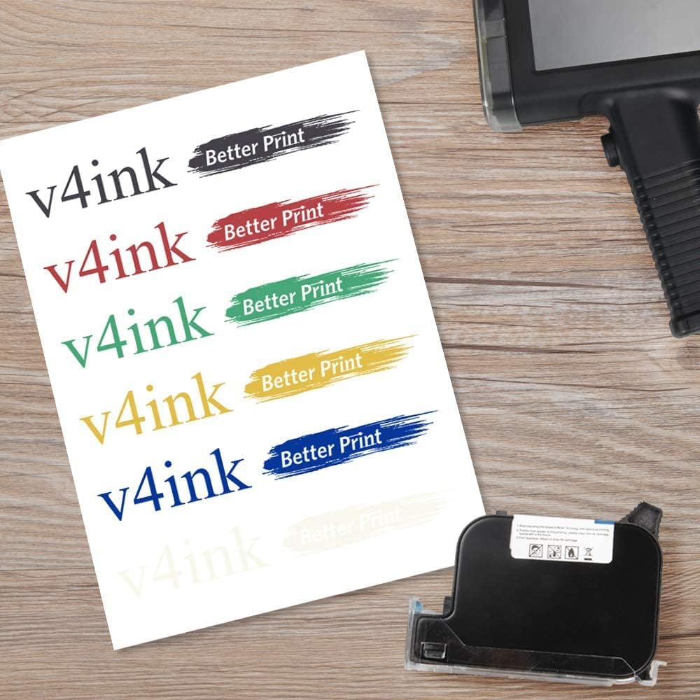 White Solvent Fast Dry Ink Cartridge for Handheld Inkjet Printer B60110