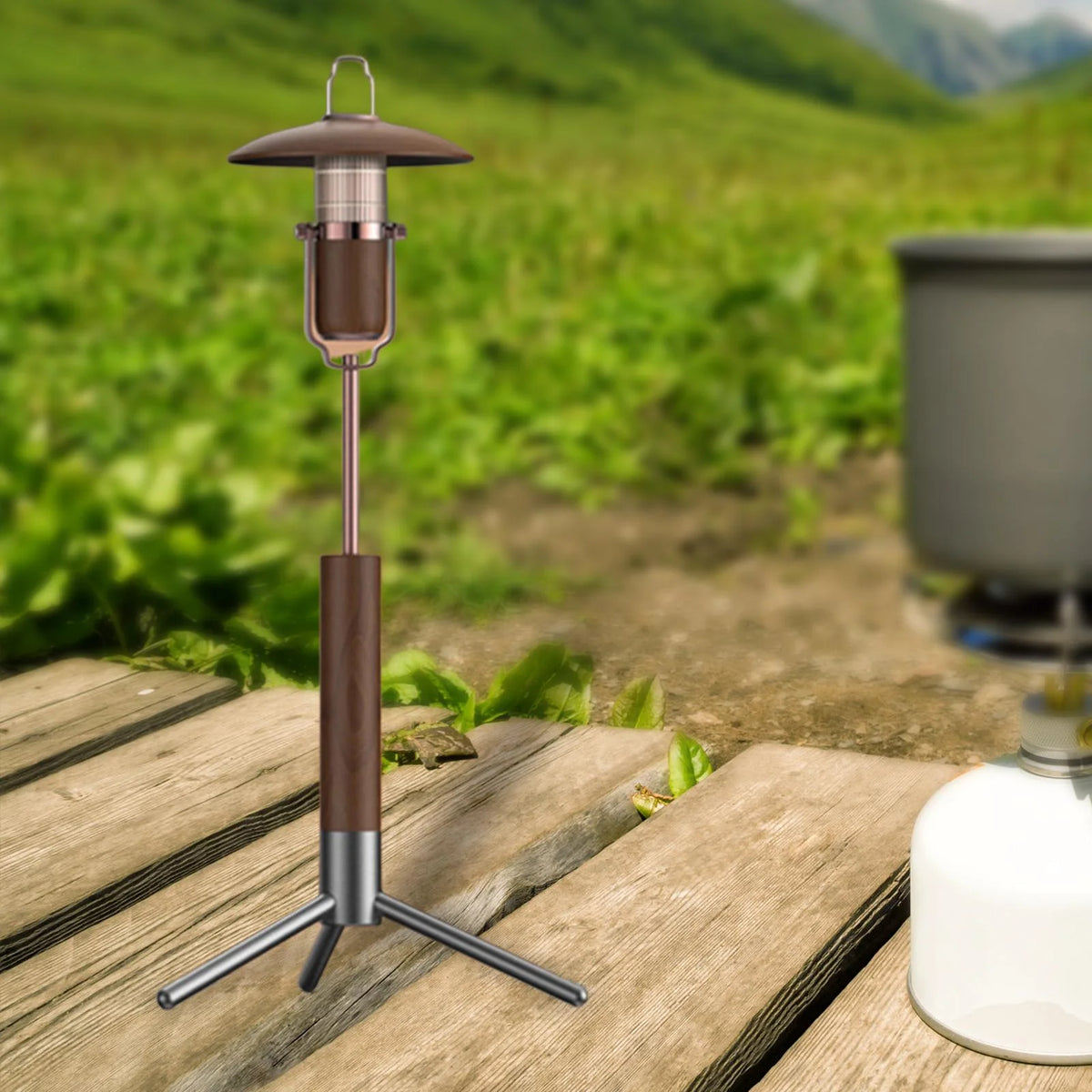 Lightweight Camping Lantern Stand Light Holder K922