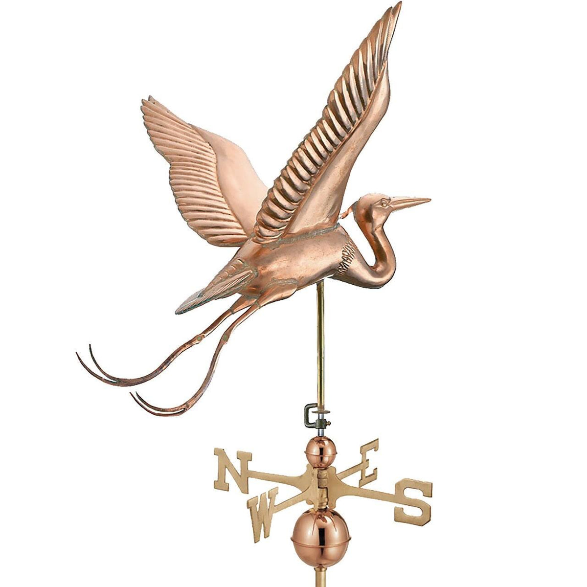 Polished Copper Weathervane V86131