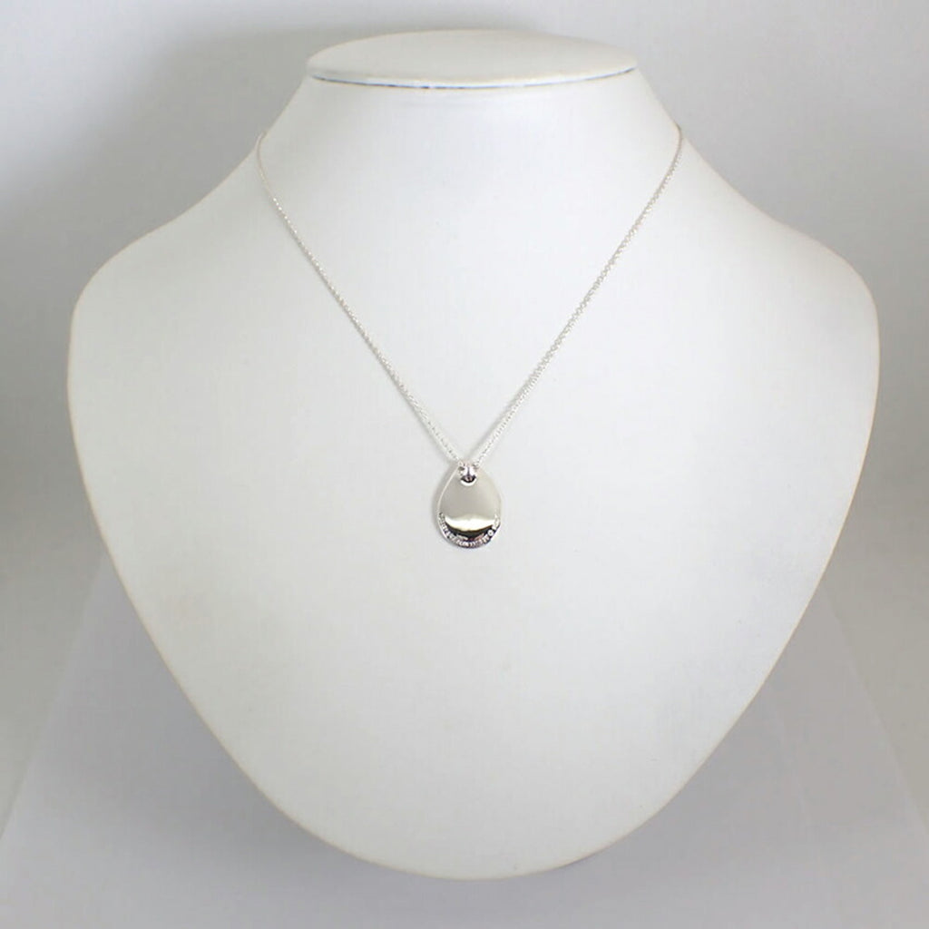 925 Madonna Pendant Necklace L96407