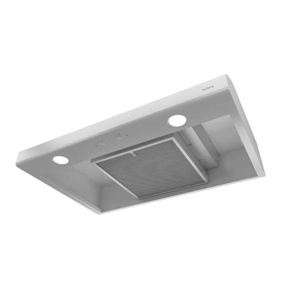White Under Cabinet Range Hood O584422