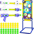 3 Packs Foam Ball Air Toy Guns with Shooting Target 48 Foam Balls U238767