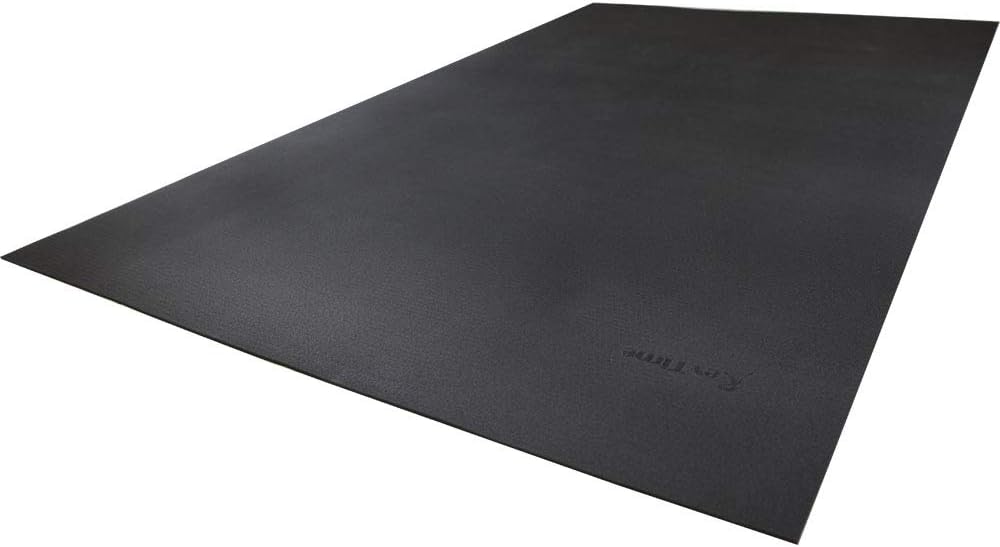Black High Density Exercise Mat 6 x 4 ft F8446