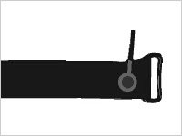 Pipe Wrap Probe, Max. 3 in. Diameter, NTC C558611