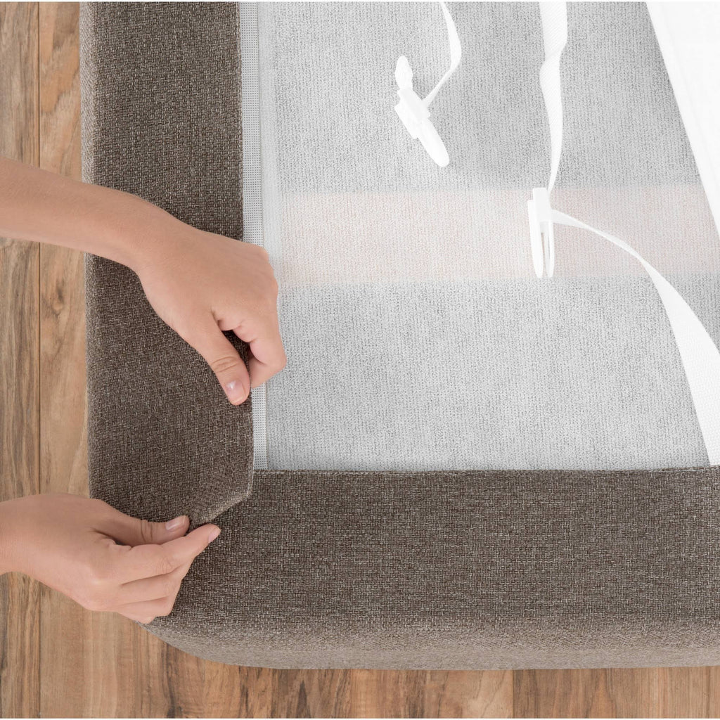 Queen White Bed Wrap J16464