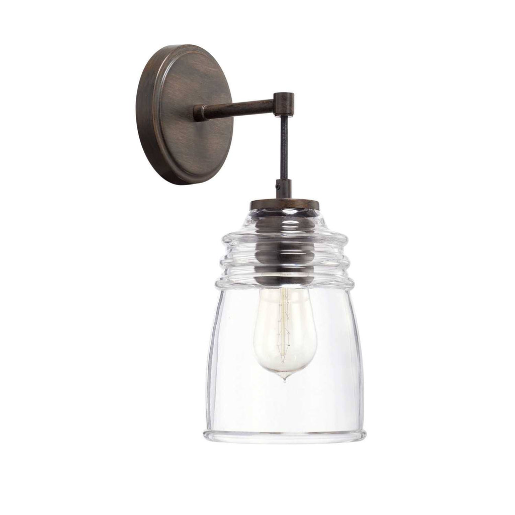 Nordic Grey 1 Light Sconce H7818