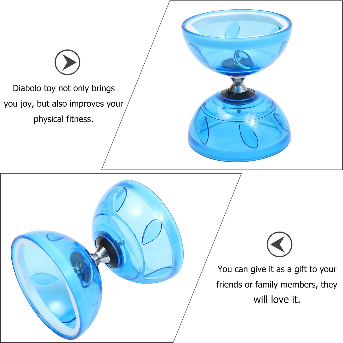 Plastic Diabolo Toy Set S749