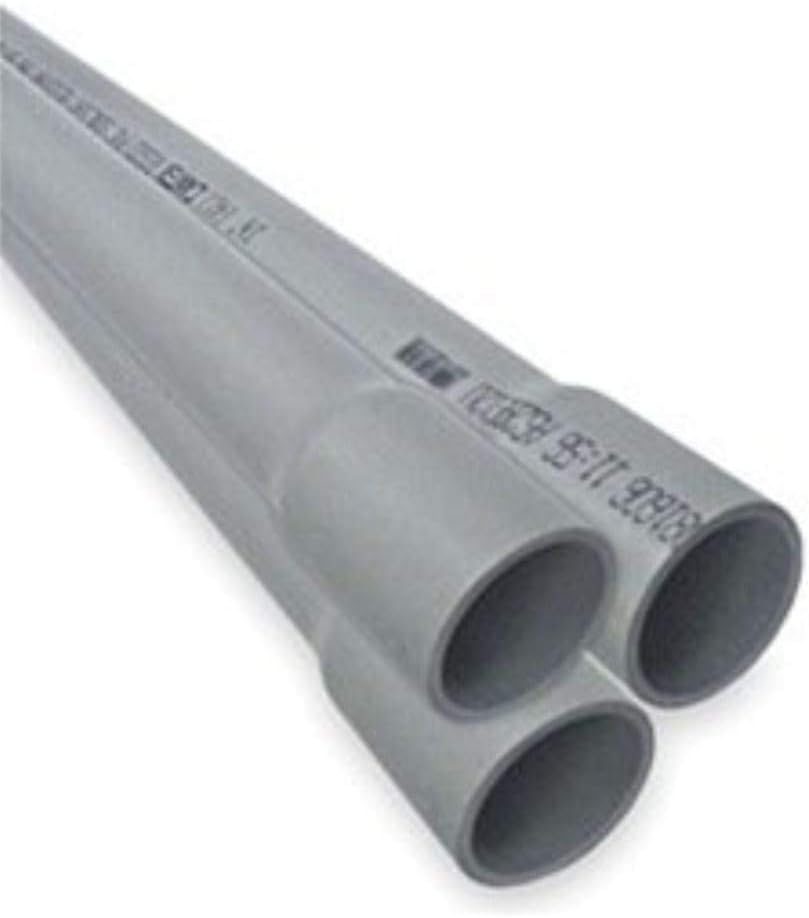 2 PCS X 5FT PVC 2 Inch Conduit Pipe Y248
