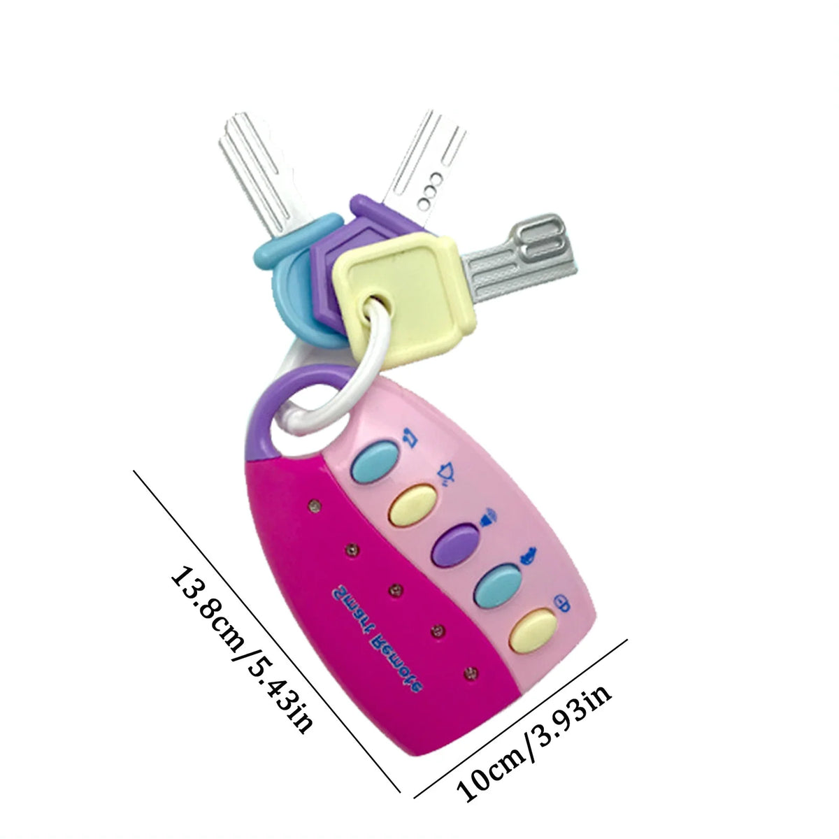 Educational Toy Car Keys With Light And Sounds K11823