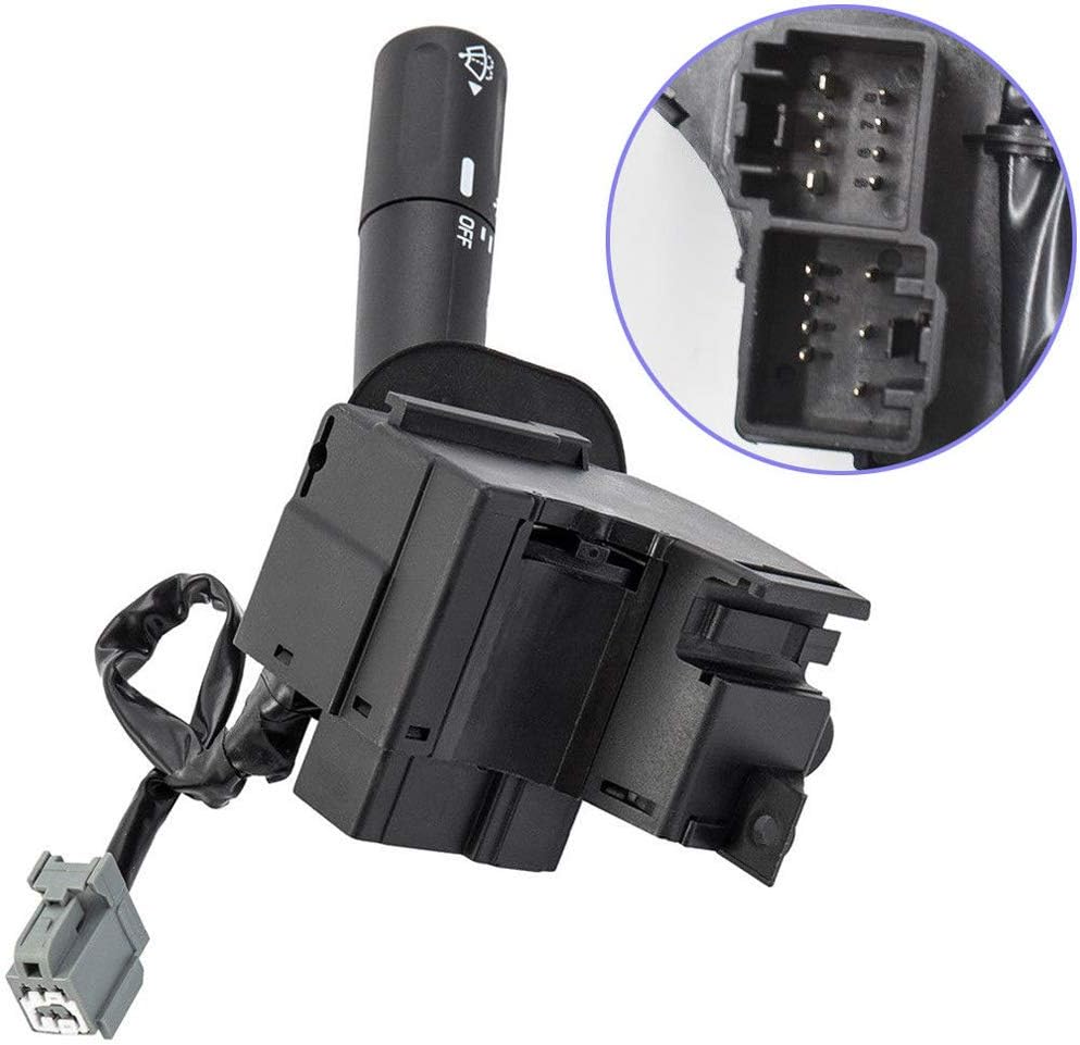 Headlight Turn Signal Wiper Dimmer Combination Lever Switch Pack of 2 O7097