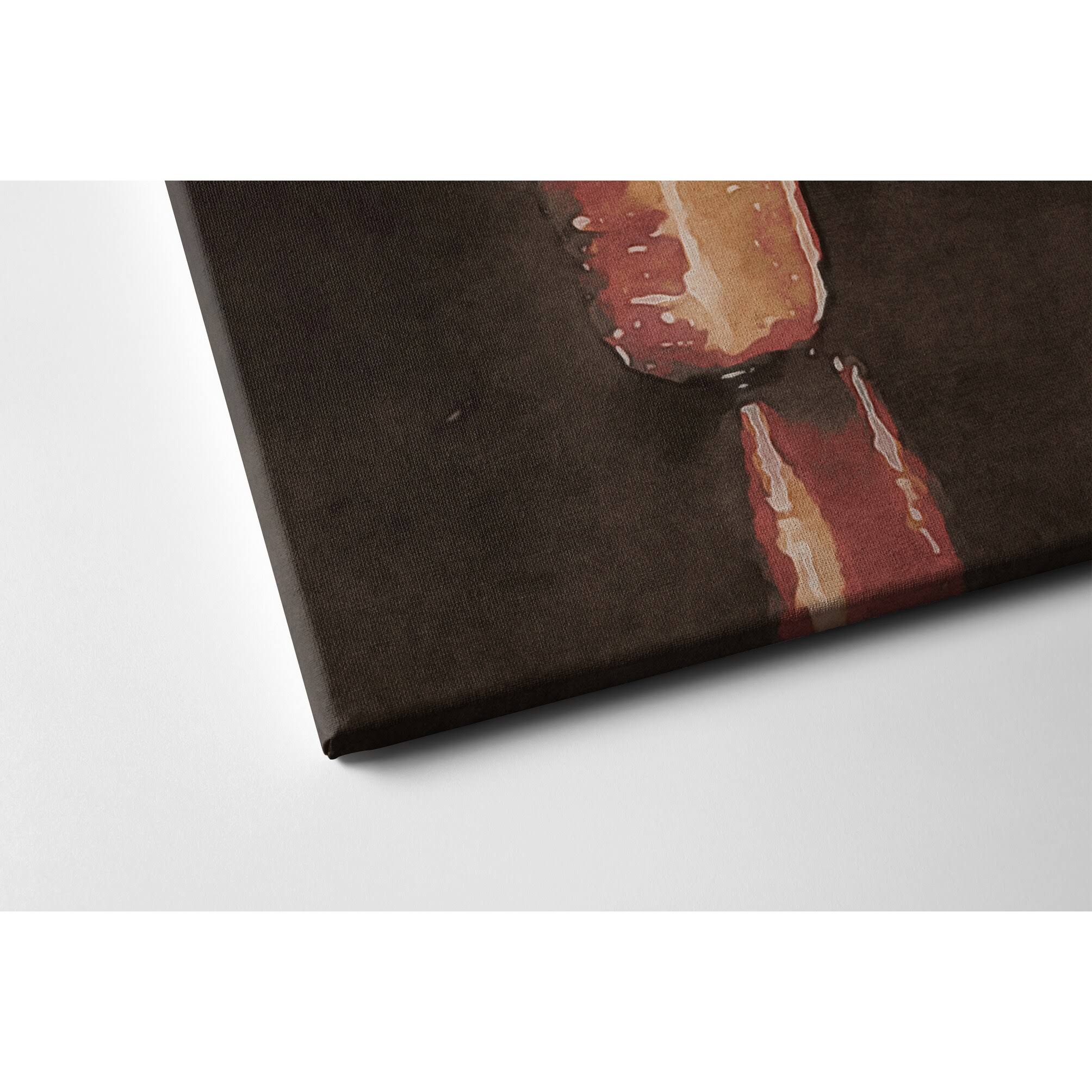 Rusted Premium Stretched Canvas in Multi-Color L90973