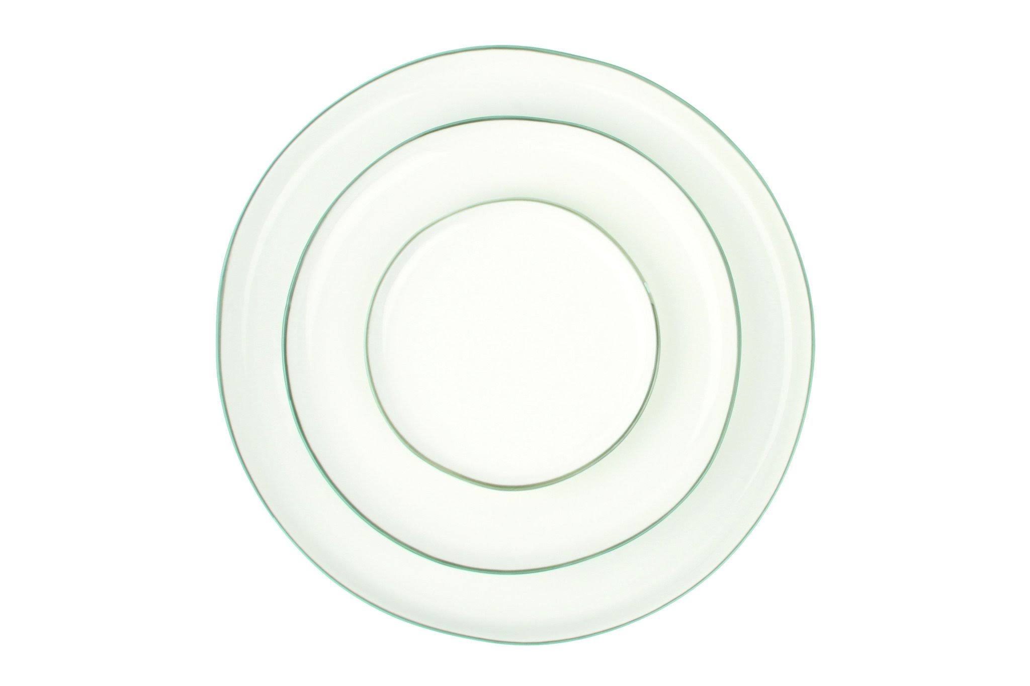 Grey Salad Plates Set of 4 Z643291