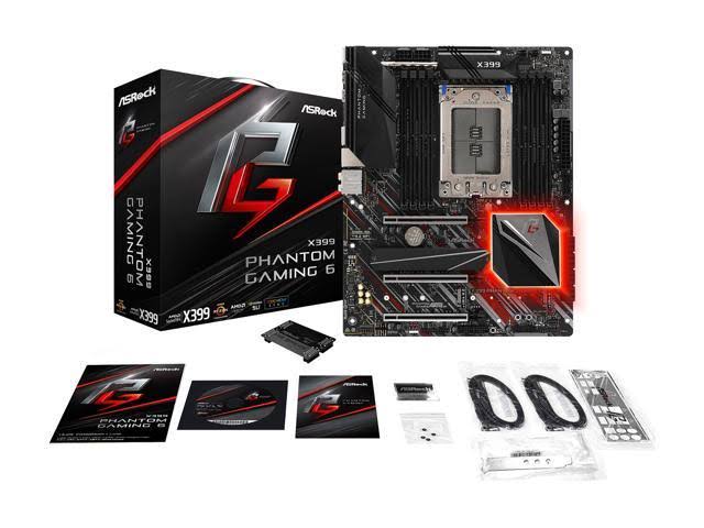 AMD X399 Socket TR4 Motherboard B808131