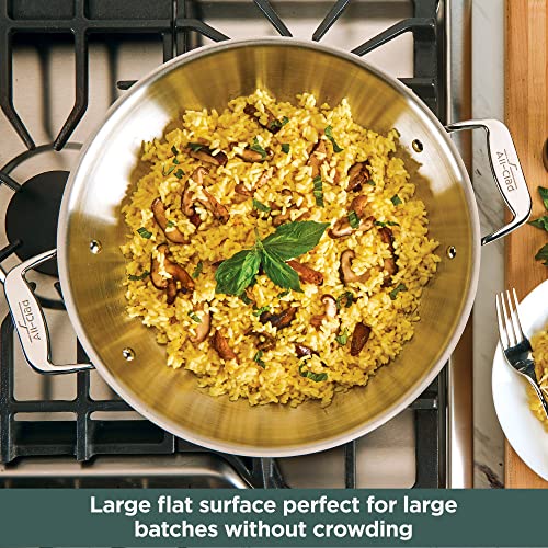 5-Ply Brushed Stainless Steel Universal Pan 4.5 Quart Cookware N261095