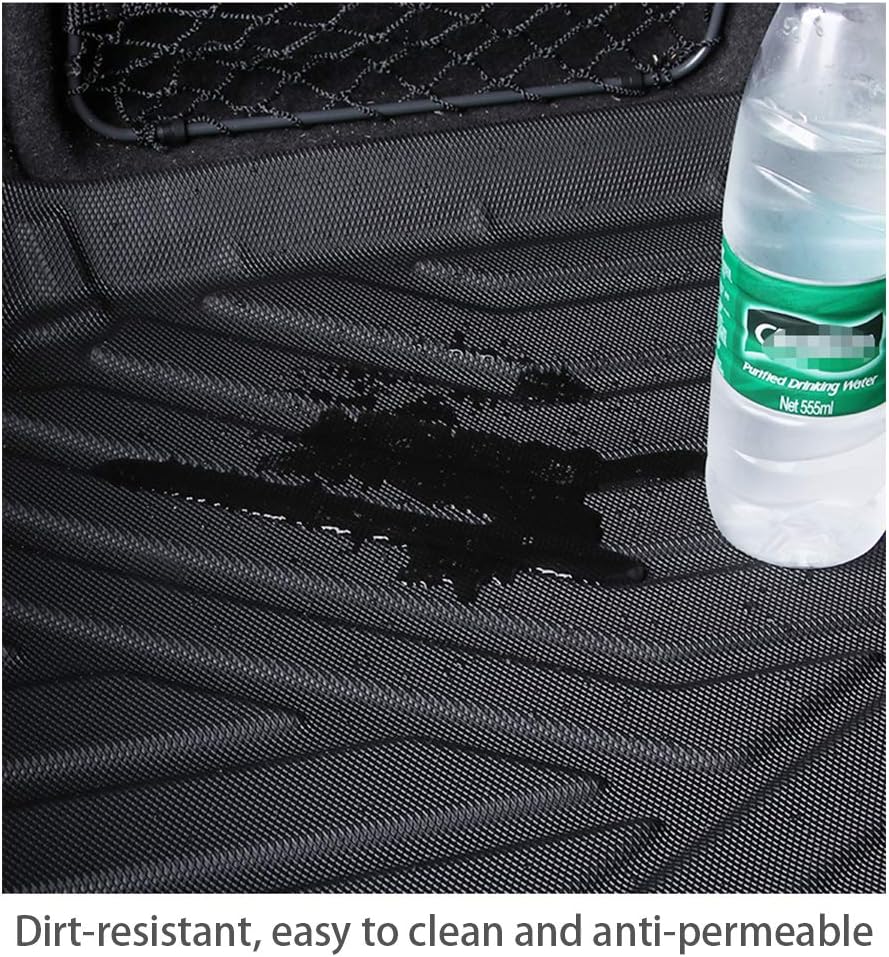 Black Pack of 2 Heavy Duty Rubber Trunk Liner N5128