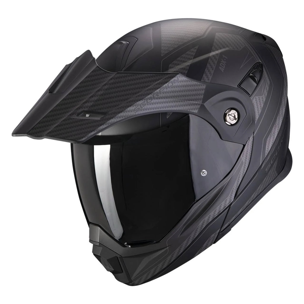 Matt Black-Black Carbon Xs Motorcycle Helmet A98143
