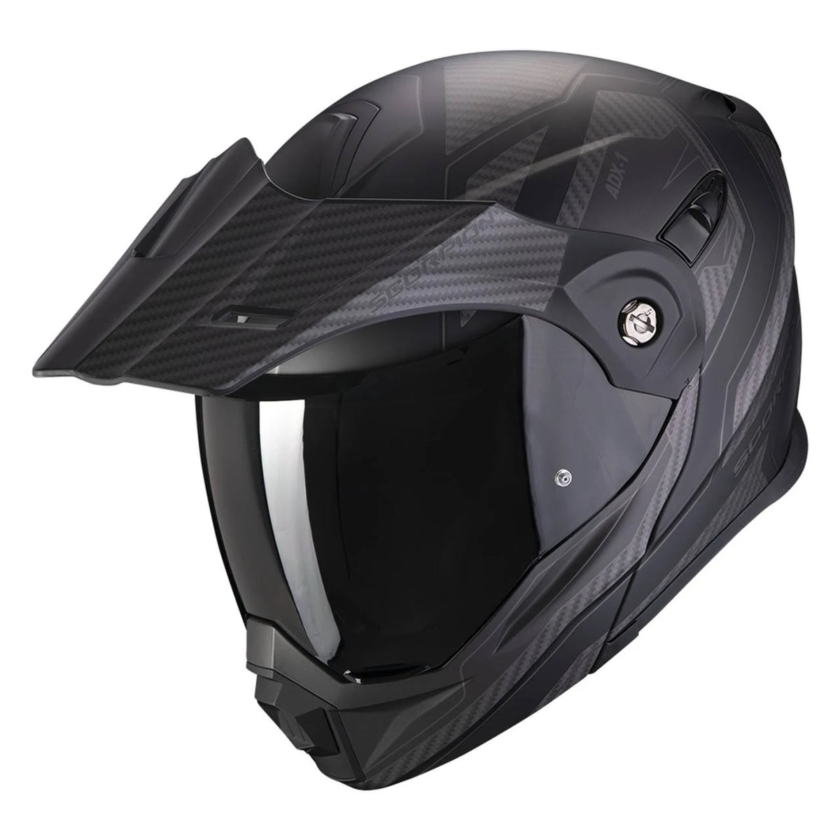 Matt Black-Black Carbon Xs Motorcycle Helmet A98143