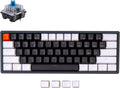 60% Layout Hot-swappable Bluetooth Wireless/USB Wired Mechanical Keyboard with Brown Switch Aluminum Frame A80213