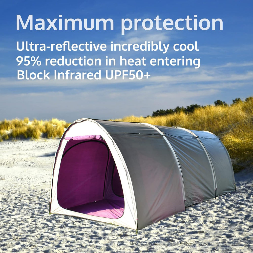4 Person UPF50+ Sun Shelter Beach Tent C584