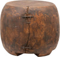 Brown Mango Wood Pedestal T868