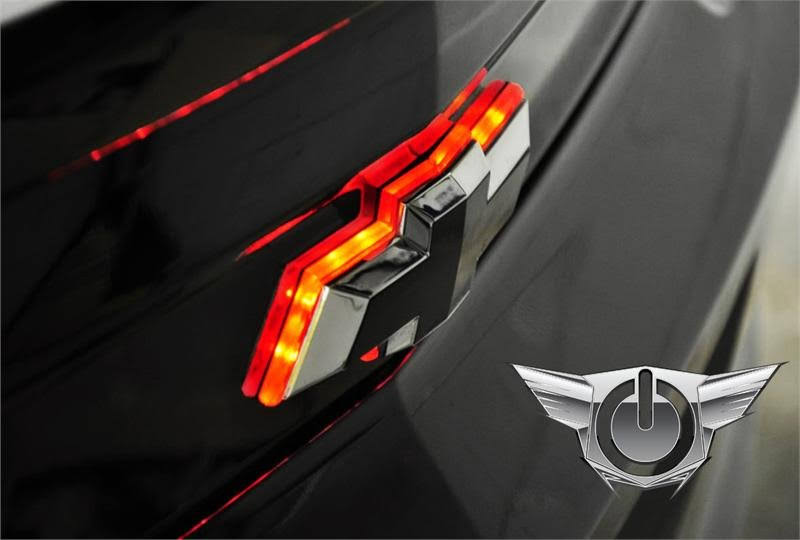 Red LED Illuminated Rear Emblem E5521
