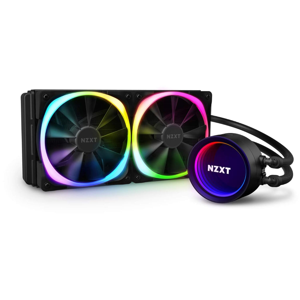 360mm AIO RGB CPU Liquid Cooler with LCD Display and 3 Included 120mm Radiator Fans P2820
