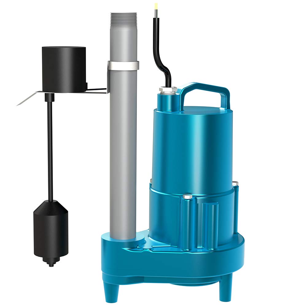 1/2 hp 115V Sewage Pump with Wide Angle Float Switch C9638