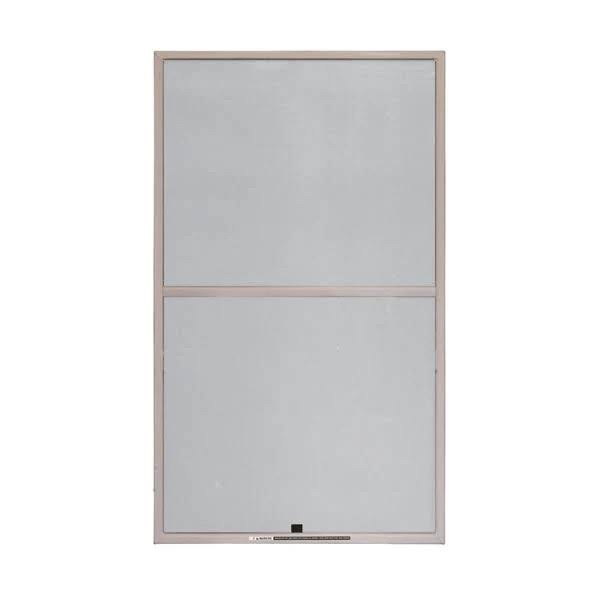 Insect Screen for Double-Hung Window, Sandtone, 37 5/32 x 39 3/8 Inches D8639