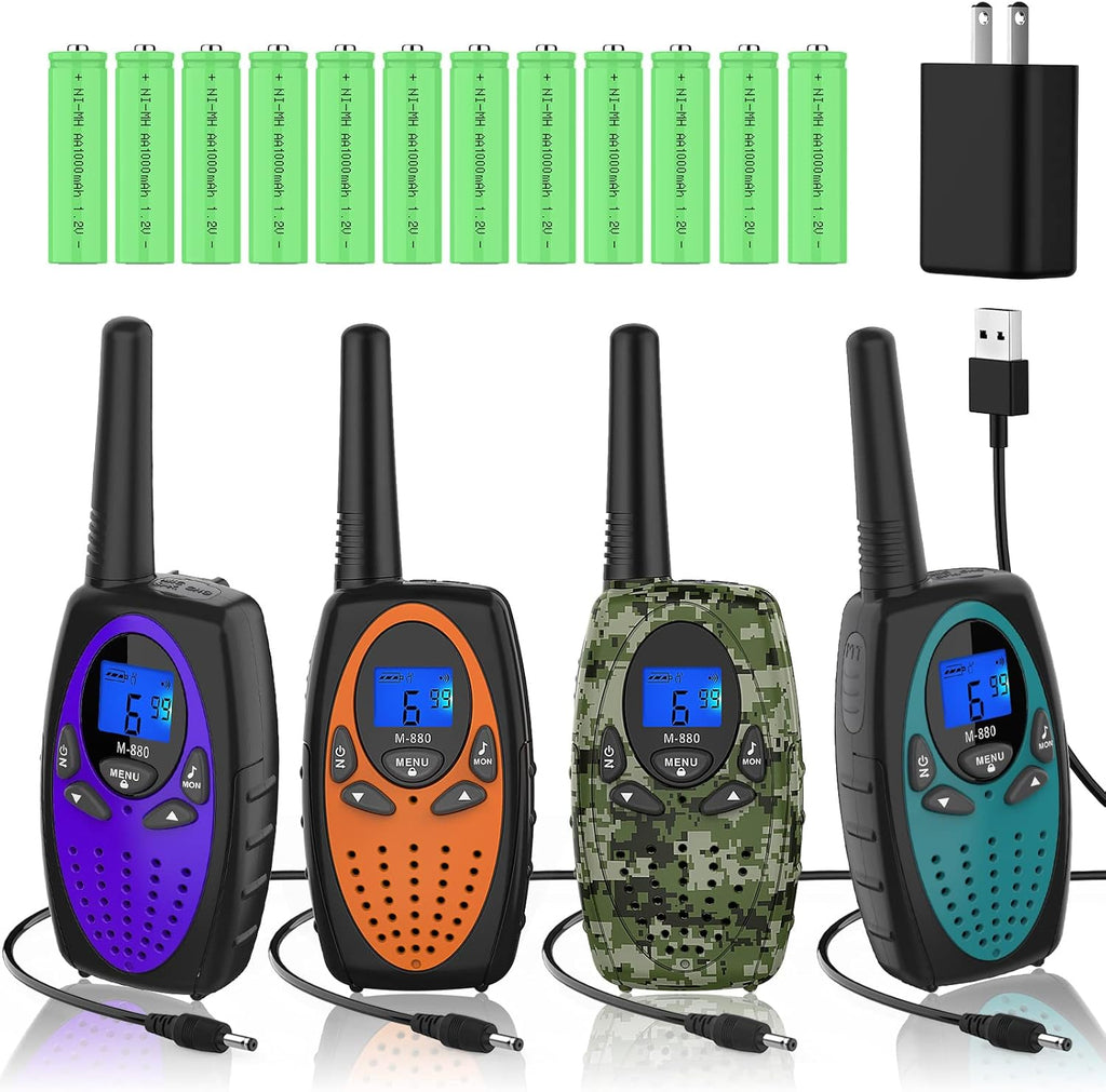 Rechargeable 3 Pack Walkie Talkies K171400