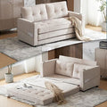 Full Size Futon Sofa Bed with Chenille Upholstery S101