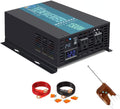 1500Watt 24V DC to 110V 120V Pure Sine Wave Power Inverter with Remote Control Dual AC Outlets A2200