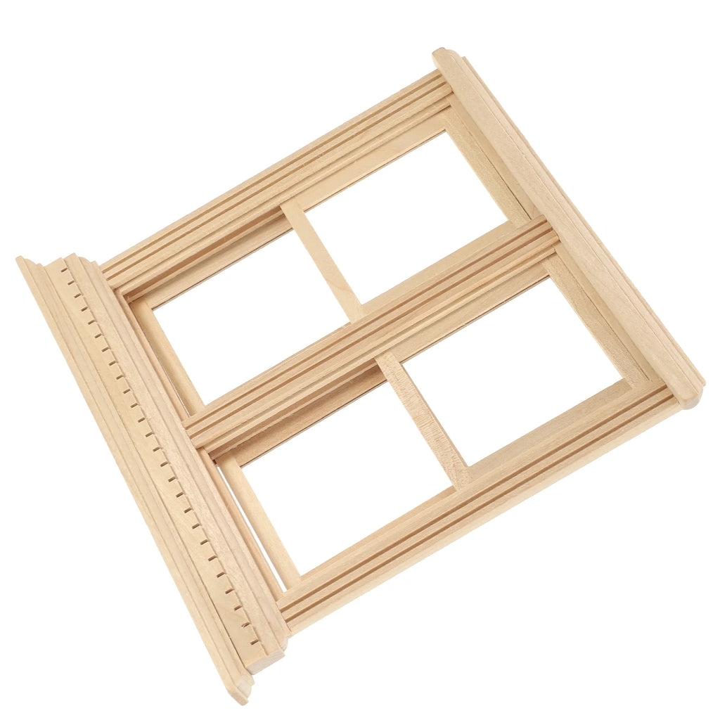 Wooden Doll House Mini Window Accessory O31091
