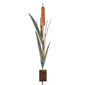 LED-Lighted Cattail Garden Stake P310208