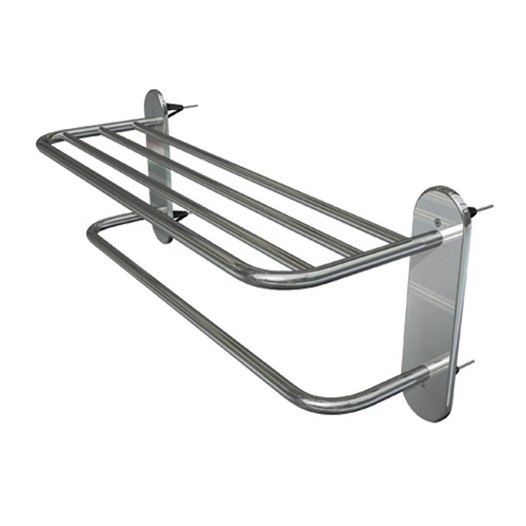24-inch Satin Nickel Stainless Steel Towel Rack Q907433