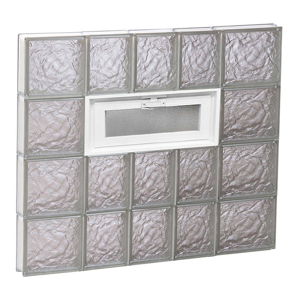 Frameless Replacement Glass Block Window L277